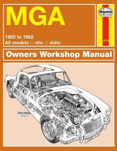 bokomslag MGA (55 - 62) Haynes Repair Manual