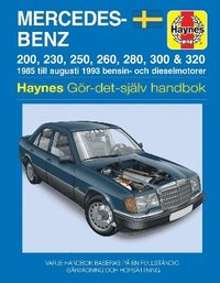 bokomslag Mercedes-Benz 124-serien (1985 - 1993) Haynes Repair Manual (svenske utgava)