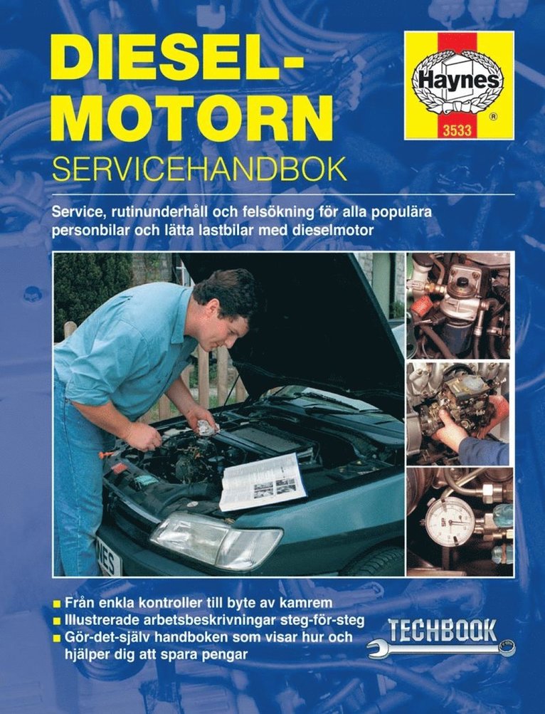 Haynes Publishing - Dieselmotorn - servicehandbok Haynes Techbook (svenske utgava), Häftad