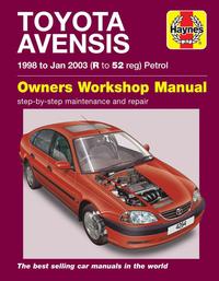 bokomslag Toyota Avensis Petrol (98 - Jan 03) Haynes Repair Manual