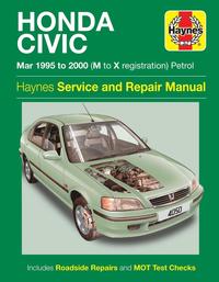 bokomslag Honda Civic Petrol (Mar 95 - 00) Haynes Repair Manual