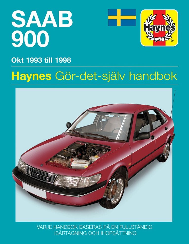 Haynes Publishing - Saab 900 Okt (1993 - 1998) Haynes Repair Manual (svenske utgava), Häftad