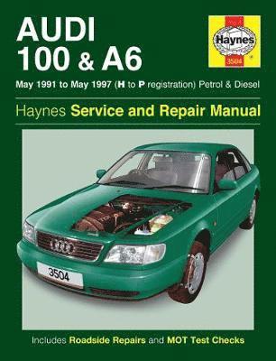 bokomslag Audi 100 & A6 Petrol & Diesel (May 91 - May 97) Haynes Repair Manual