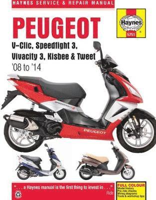 Peugeot V-Clic, Speedfight 3, Vivacity 3, Kisbee & Tweet (08 To 14) 1