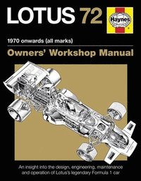 bokomslag Lotus 72 Owners Manual (paperback)