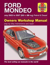 bokomslag Ford Mondeo Petrol & Diesel (July 03 - 07) Haynes Repair Manual