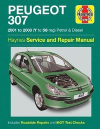 bokomslag Peugeot 307 Petrol & Diesel (01 - 08) Haynes Repair Manual