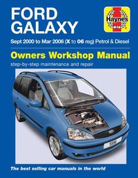 bokomslag Ford Galaxy Petrol & Diesel (00 - 06) Haynes Repair Manual