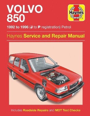 Volvo 850 Petrol (92 - 96) Haynes Repair Manual 1