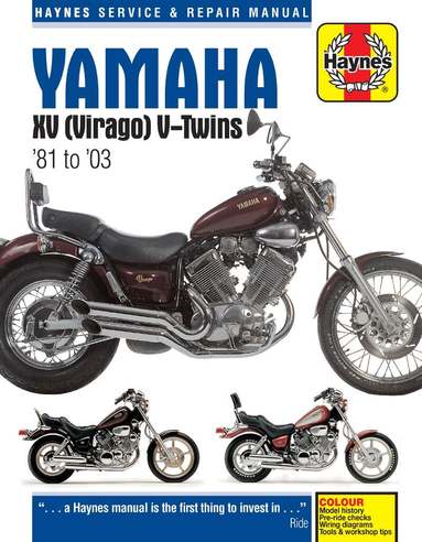 Haynes Publishing - Yamaha XV Virago (81-03) Haynes Repair Manual, Häftad