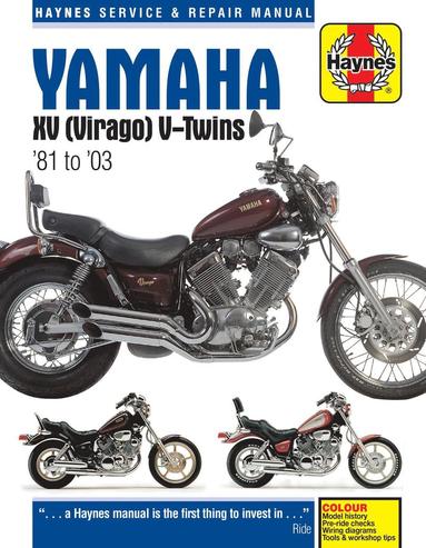 bokomslag Yamaha XV Virago (81-03) Haynes Repair Manual