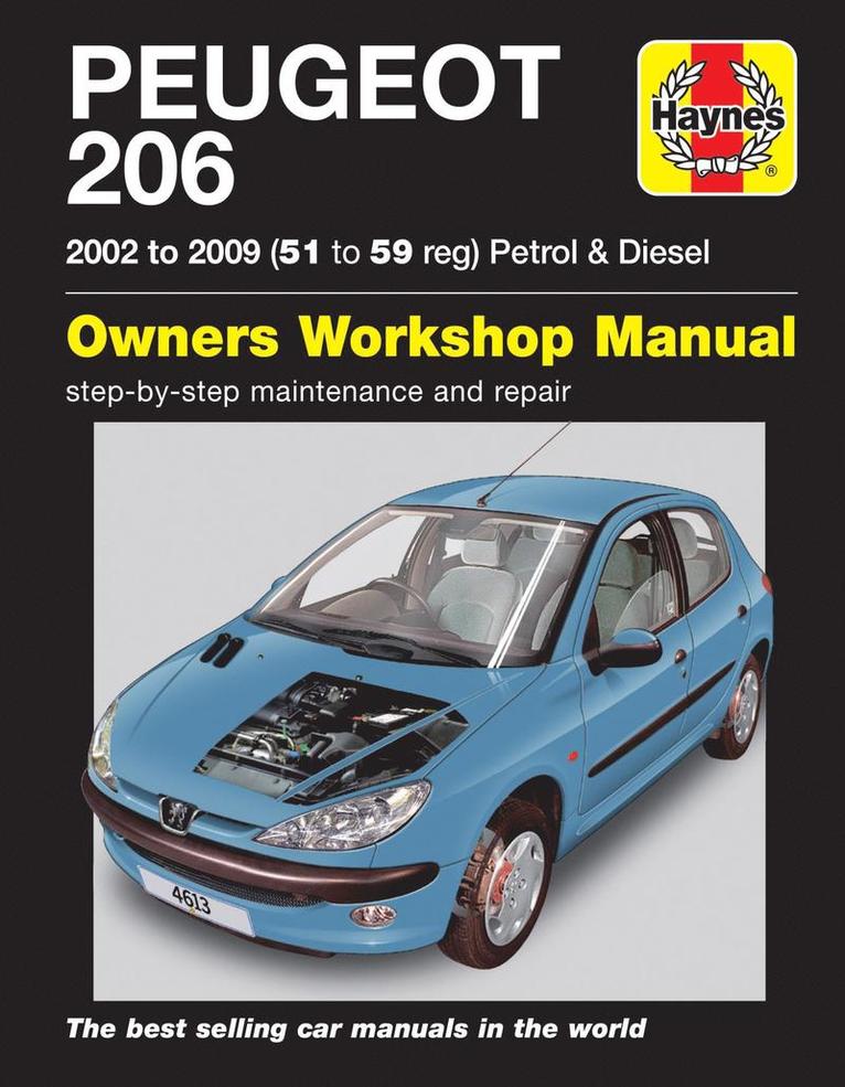 Haynes Publishing - Peugeot 206 02-06, Häftad