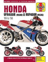bokomslag Honda VFR400 (NC30) & RVF400 (NC35) V-Fours (89 - 98) Haynes Repair Manual