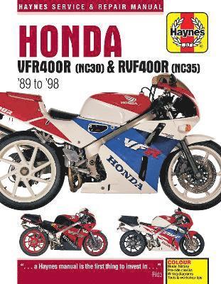 Honda VFR400 (NC30) & RVF400 (NC35) V-Fours (89 - 98) Haynes Repair Manual 1
