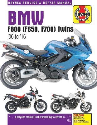 BMW F650, F700 & F800 Twins (06-16) Haynes Repair Manual 1