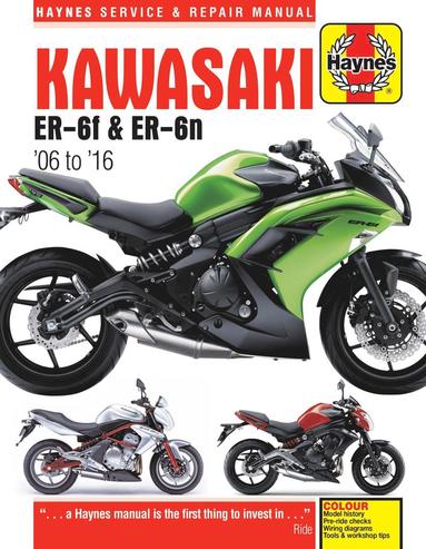 bokomslag Kawasaki ER-6f & ER-6n (06 - 16)