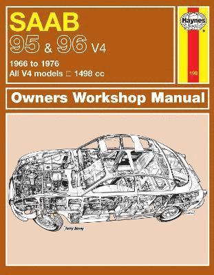 Haynes Publishing - Saab 95 & 96 Petrol (66 - 76) Haynes Repair Manual, Häftad
