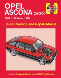 bokomslag Opel Ascona Petrol (81 - 88) Haynes Repair Manual