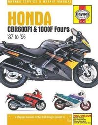 bokomslag Honda CBR600F1 (87 -96)