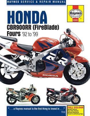 bokomslag Haynes Publishing: Honda CBR900RR FireBlade (92 - 99) Haynes