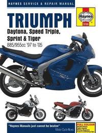 bokomslag Triumph Daytona, Speed Triple, Sprint & Tiger 885/955cc (97 - 05)