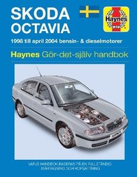 bokomslag Skoda Octavia (1998 - 2004) Haynes Repair Manual (svenske utgava)