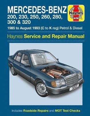 bokomslag Mercedes-Benz 124 Series Petrol & Diesel (85 - Aug 93) Haynes Repair Manual