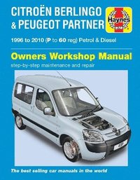 bokomslag Citroen Berlingo & Peugeot Partner Petrol & Diesel (96 - 10) Haynes Repair Manual