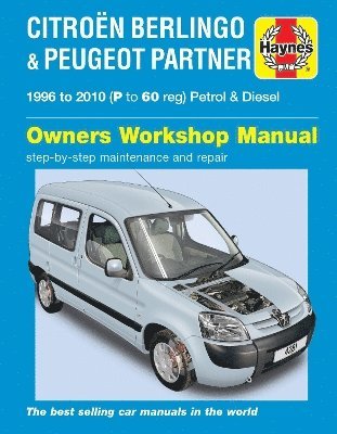 Citroen Berlingo & Peugeot Partner Petrol & Diesel (96 - 10) Haynes Repair Manual 1