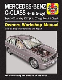 bokomslag Mercedes-Benz C-Class Petrol & Diesel (Sept 00 - May 07) Haynes Repair Manual