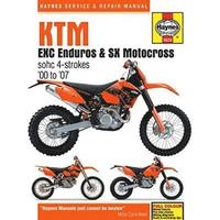 bokomslag KTM EXC Enduros & SX Motocross sohc 4-strokes (00 - 07)