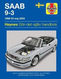 bokomslag Saab 9-3 (1998 - 2002) Haynes Repair Manual (svenske utgava)