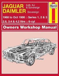 bokomslag Jaguar XJ6, XJ & Sovereign; Daimler Sovereign (68 - Oct 86) Haynes Repair Manual