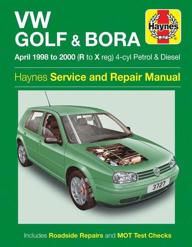 bokomslag VW Golf & Bora Petrol & Diesel (April 98 - 00) Haynes Repair Manual