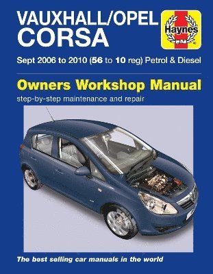 Vauxhall/Opel Corsa Petrol & Diesel (Sept 06 - 10) Haynes Repair Manual 1