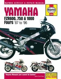 bokomslag Yamaha FZR 600, 750, 1000 Fours (87 - 96)