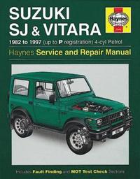 bokomslag Suzuki SJ Series, Samurai & Vitara (4-cyl) Petrol (82 - 97) Haynes Repair Manual
