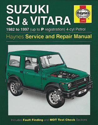 Suzuki SJ Series, Samurai & Vitara (4-cyl) Petrol (82 - 97) Haynes Repair Manual 1