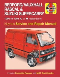 bokomslag Bedford/Vauxhall Rascal & Suzuki Supercarry (86 - Oct 94) Haynes Repair Manual