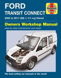 bokomslag Ford Transit Connect Diesel (02 - 11) Haynes Repair Manual