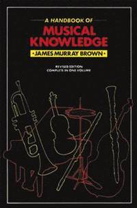 bokomslag Handbook Of Musical Knowledge