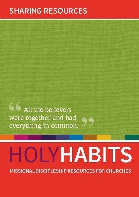 bokomslag Holy Habits: Sharing Resources