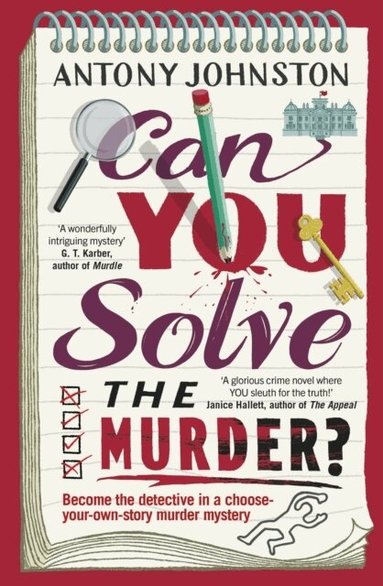 Antony Johnston - Can You Solve the Murder?, Häftad