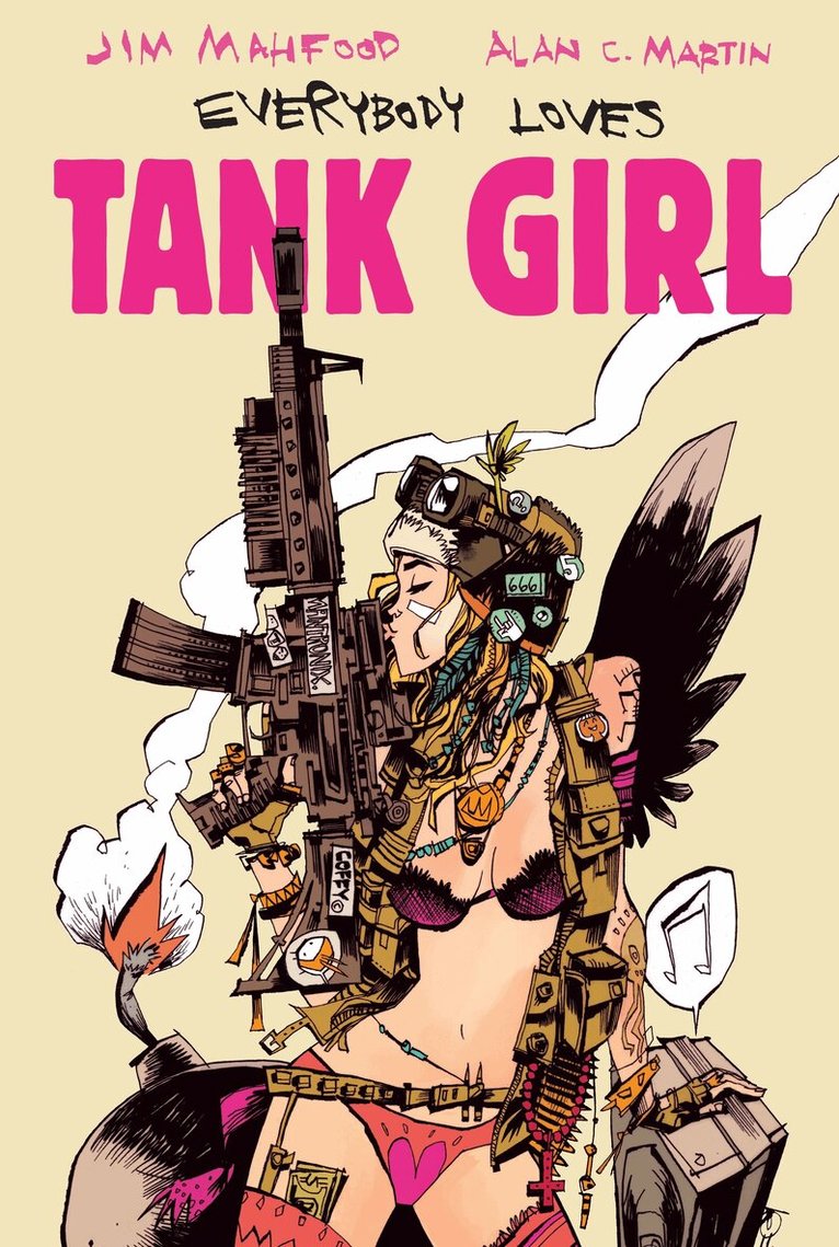 Alan Martin - Everybody Loves Tank Girl, Inbunden