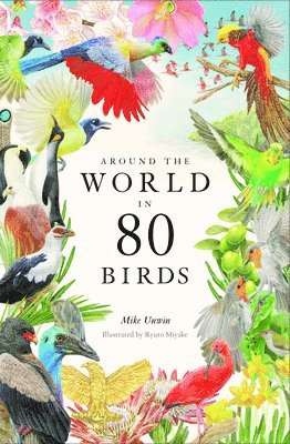 Mike Unwin - Around the World in 80 Birds, Inbunden