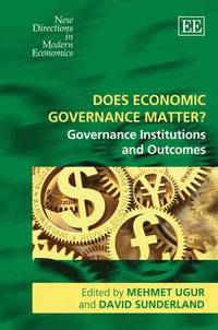 bokomslag Does Economic Governance Matter?