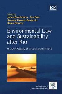 bokomslag Environmental Law and Sustainability after Rio