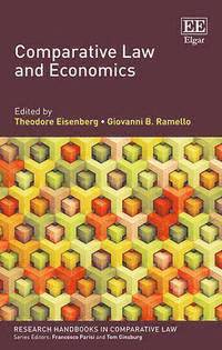 Theodore Eisenberg, Giovanni B. Ramello - Comparative Law and Economics, Inbunden