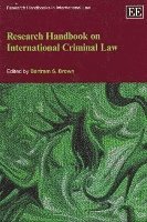 Bartram S. Brown - Research Handbook on International Criminal Law, Häftad