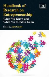 bokomslag Handbook of Research On Entrepreneurship